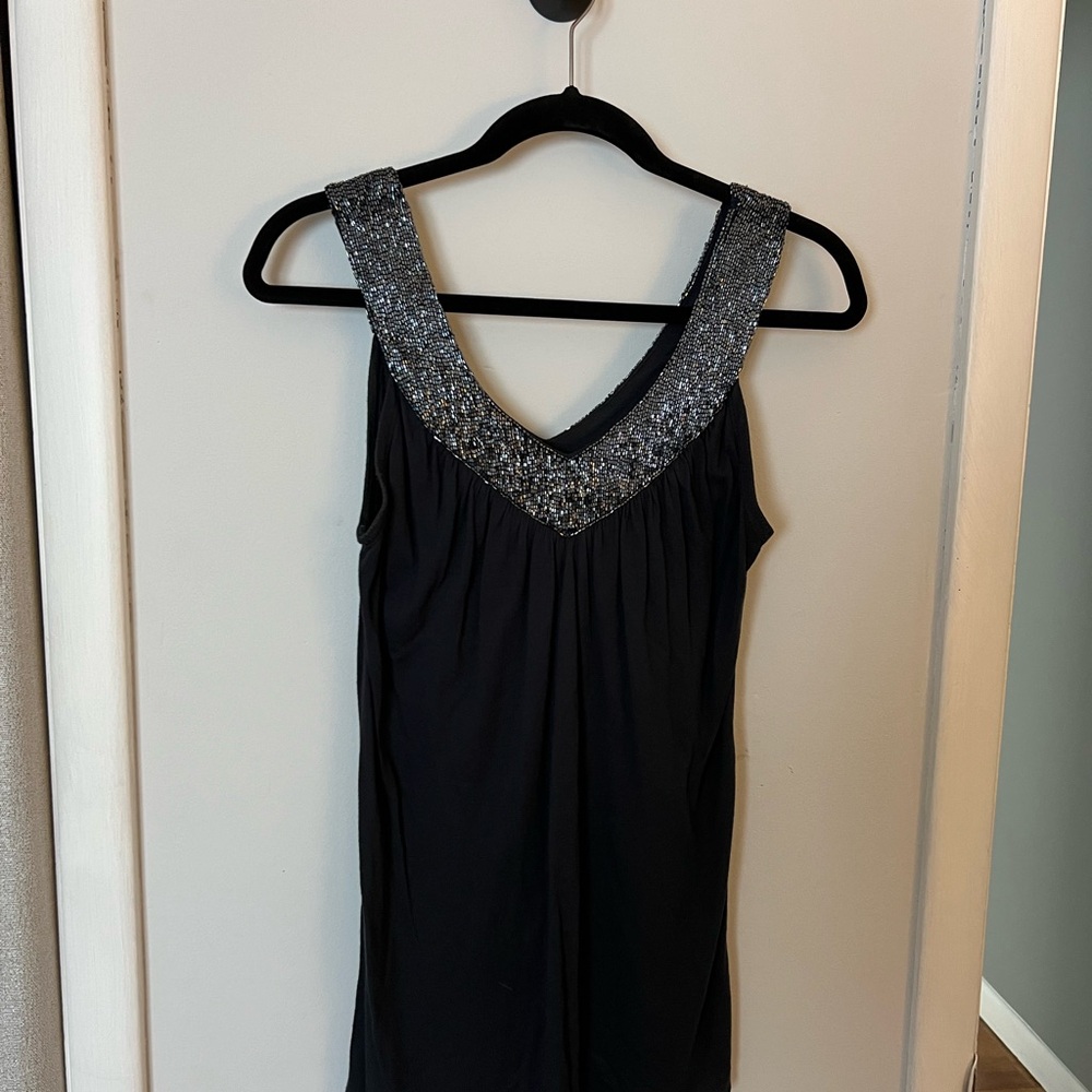 Beaded holiday top